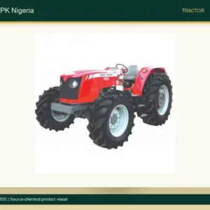Millat MF 455 XTRA 4WD Tractor for Nigeria Farms accurate product photo