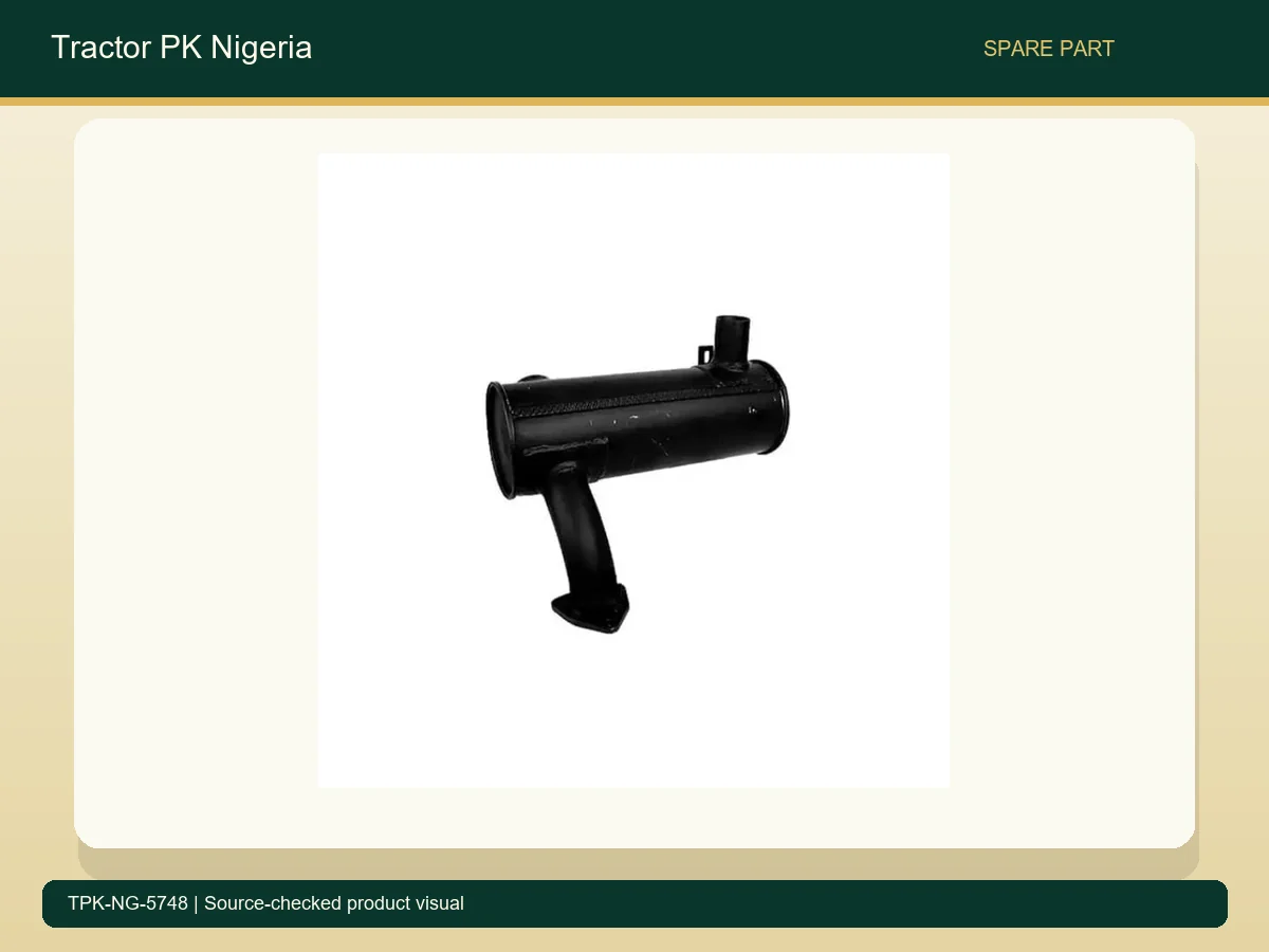 Silencer 1694961B5 for Massey Ferguson Tractors in Nigeria accurate product photo