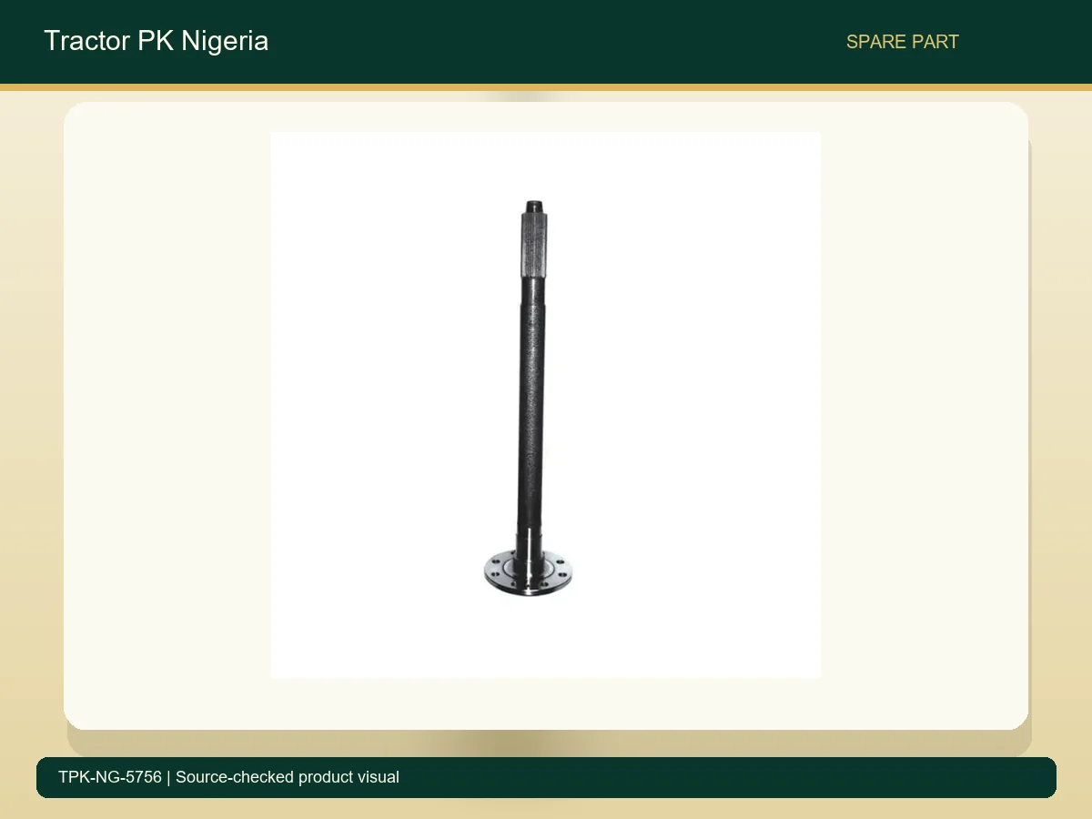 Shaft Rear Axle 897039M1 for Massey Ferguson Tractors in Nigeria accurate product photo