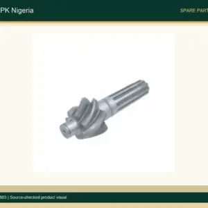 Pinion (8T) 1693731M1 for Massey Ferguson Tractors in Nigeria accurate product photo