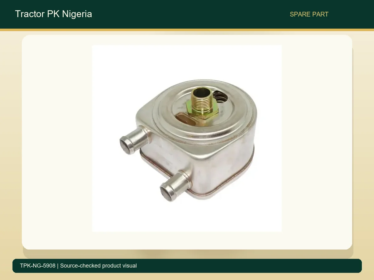 Oil Cooler Assembly 2486A219 for Massey Ferguson Tractors in Nigeria accurate product photo