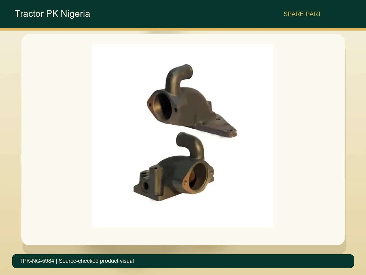 Housing Thermostat Water Body 37766363 for Massey Ferguson Tractors in Nigeria accurate product photo