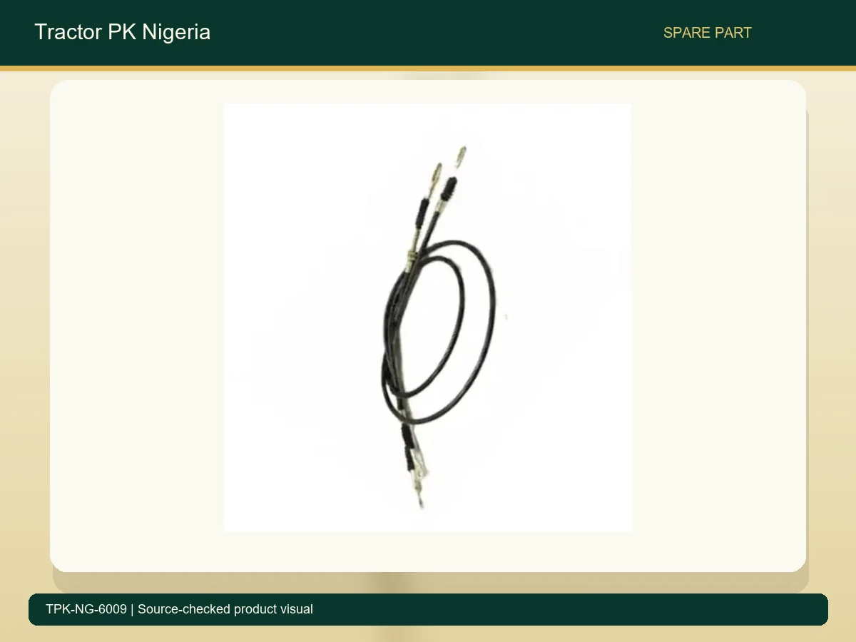 Hand Brake Cable 3596772M92 for Massey Ferguson Tractors in Nigeria accurate product photo