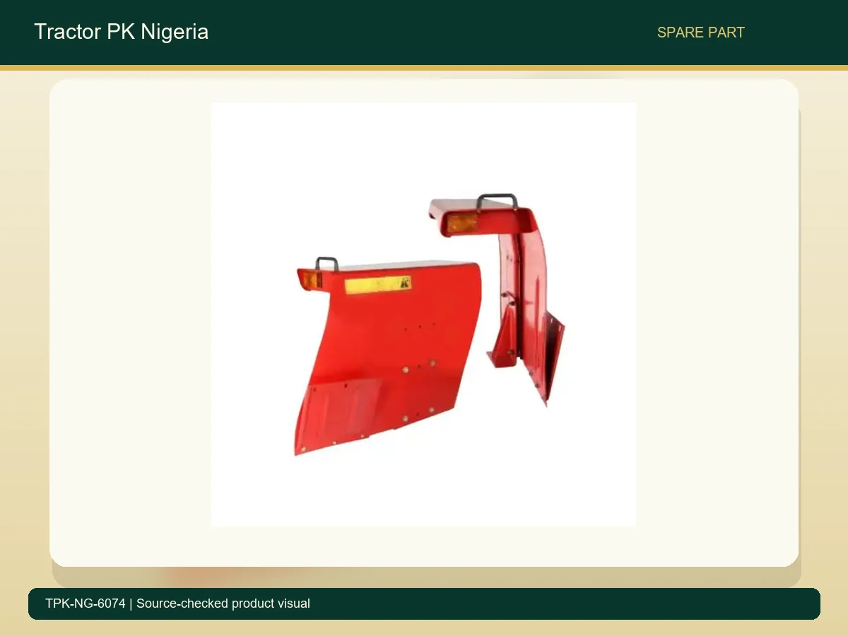 Fender (Right Hand) 1679373P94 for Massey Ferguson Tractors in Nigeria accurate product photo