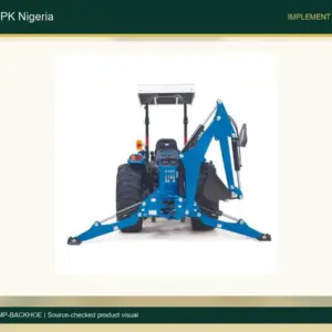 Backhoe Attachment for Nigerian Tractor Earthwork accurate product photo