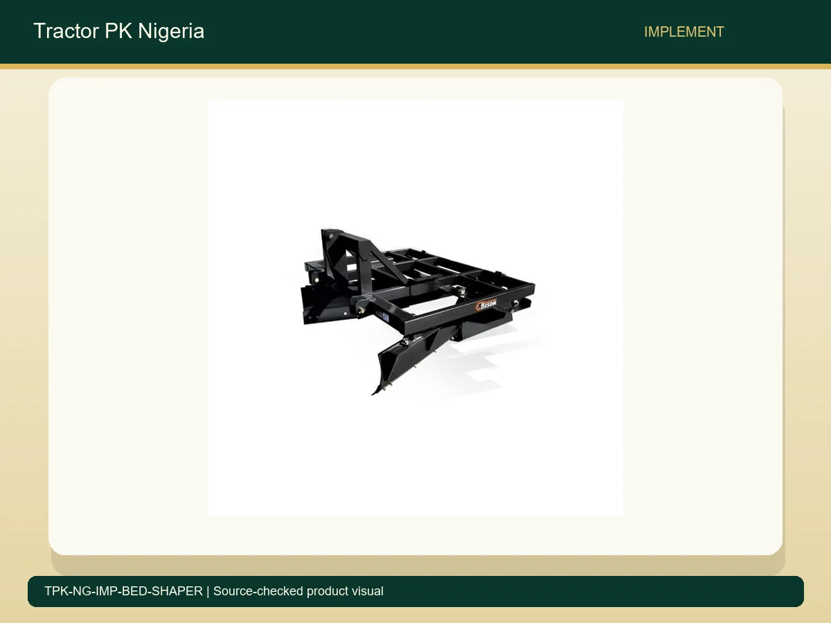 Precision Bed Shaper for Nigerian Vegetable Beds accurate product photo