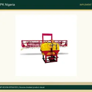 Wide Boom Crop Sprayer for Nigerian Tractor Use accurate product photo