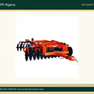 Tractor Disc Harrow for Nigerian Seedbed Preparation accurate product photo