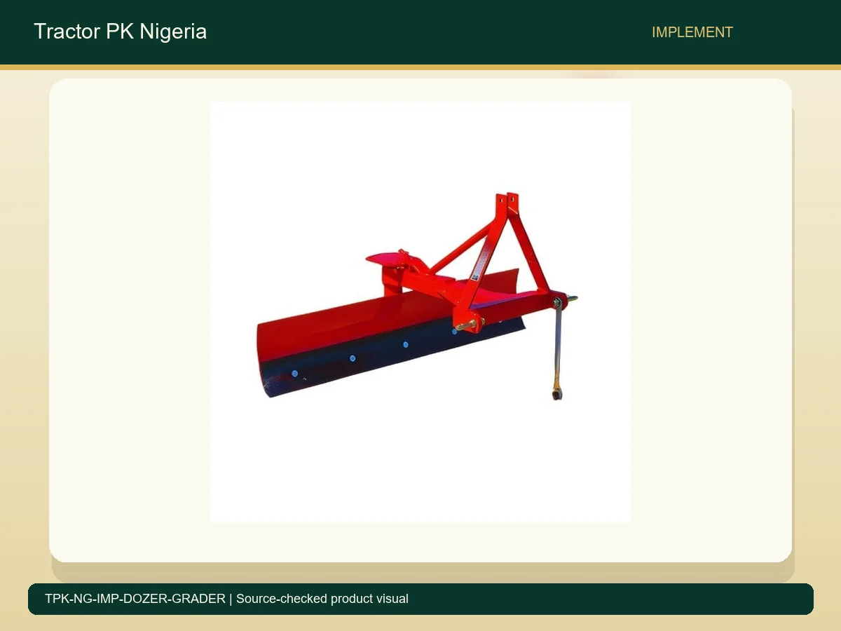 Rear Dozer Grader Blade for Nigerian Tractors accurate product photo
