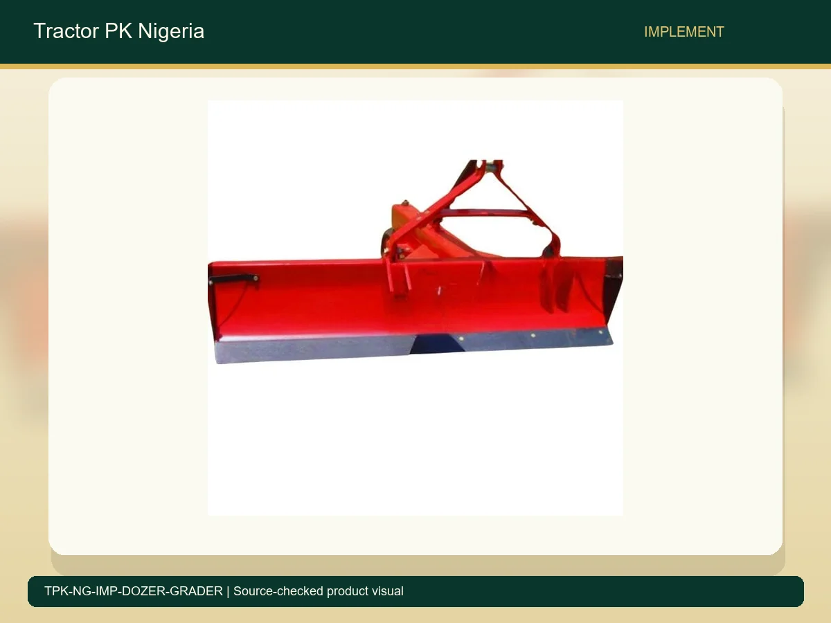 Rear Dozer Grader Blade for Nigerian Tractors accurate product photo