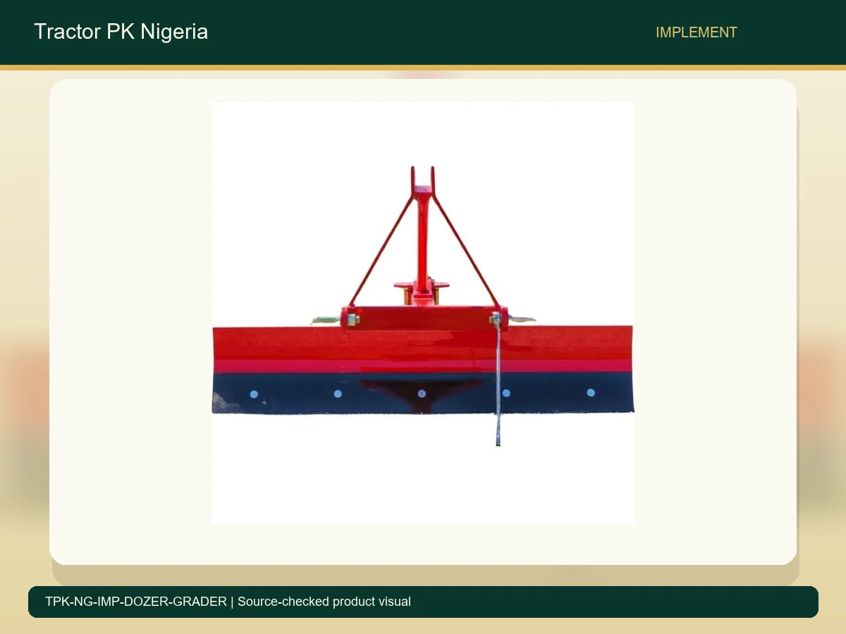 Rear Dozer Grader Blade for Nigerian Tractors accurate product photo