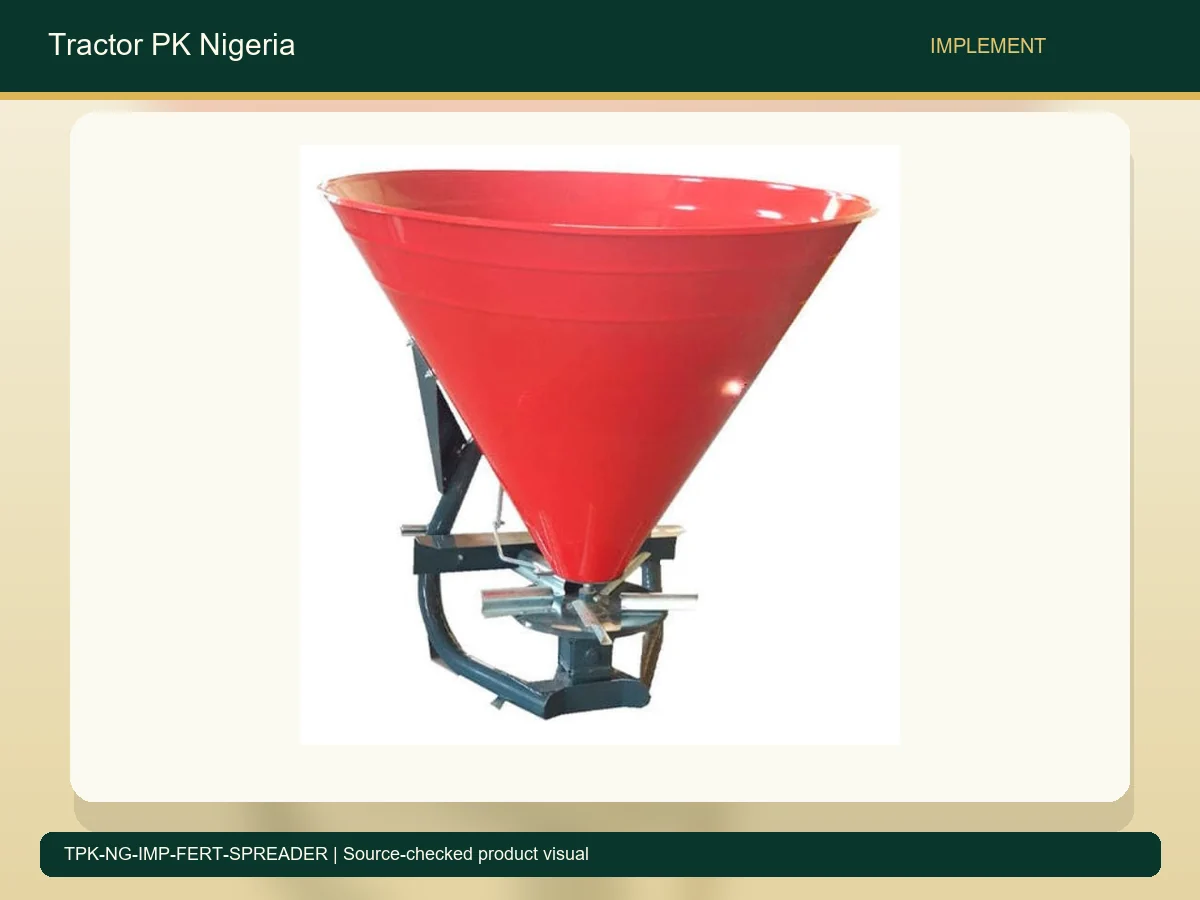 PTO Fertilizer Spreader for Nigerian Farms accurate product photo