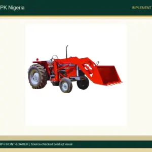 Front Loader Attachment for Nigerian Tractor Handling accurate product photo