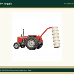 Light Jib Crane Attachment for Nigerian Farm Loading accurate product photo