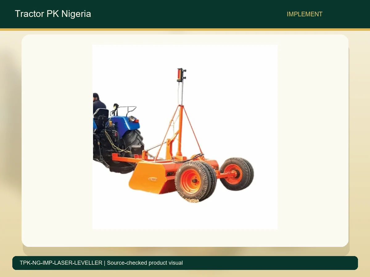 Laser Land Leveller for Nigerian Field Grading accurate product photo