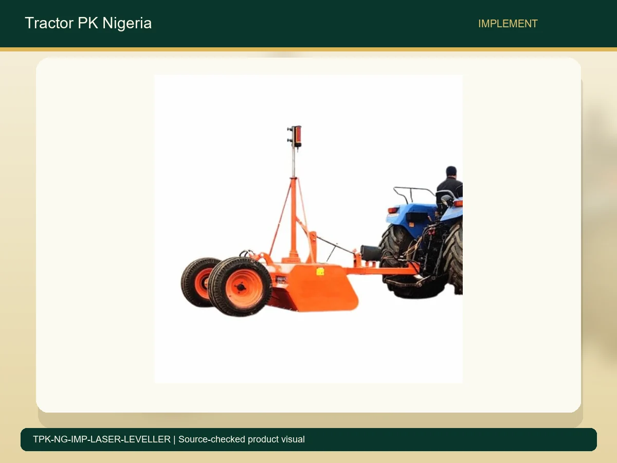Laser Land Leveller for Nigerian Field Grading accurate product photo