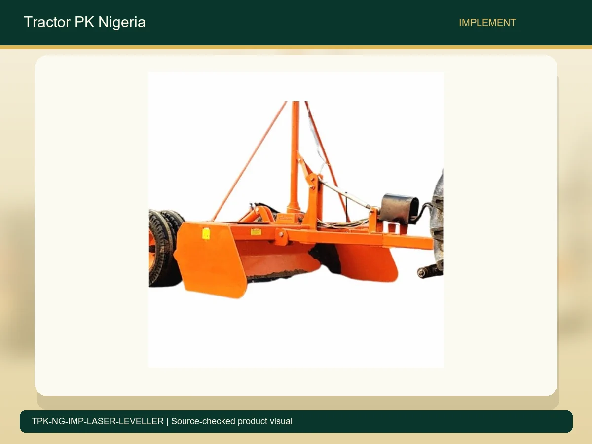Laser Land Leveller for Nigerian Field Grading accurate product photo