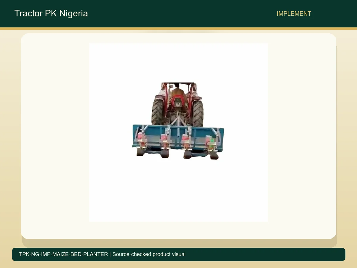 Maize Bed Planter for Nigerian Row Crops accurate product photo