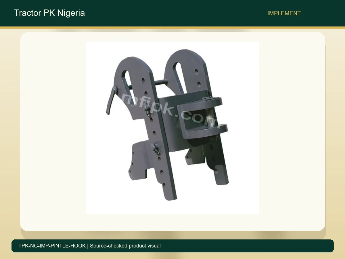 Pintle Hook Trailer Coupler for Nigerian Tractor Haulage accurate product photo