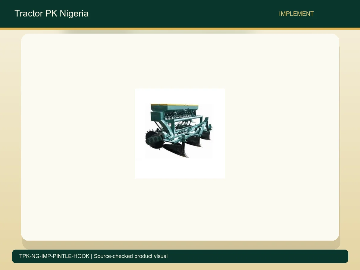 Pintle Hook Trailer Coupler for Nigerian Tractor Haulage accurate product photo