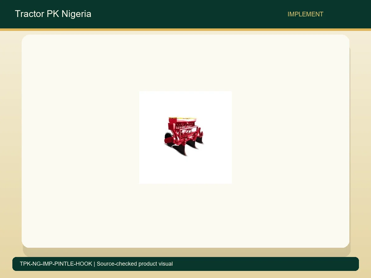 Pintle Hook Trailer Coupler for Nigerian Tractor Haulage accurate product photo