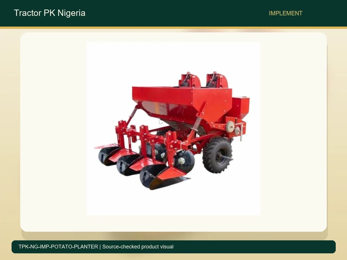 Potato Planter for Nigerian Tractor Rows accurate product photo