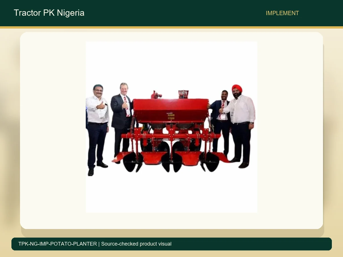 Potato Planter for Nigerian Tractor Rows accurate product photo