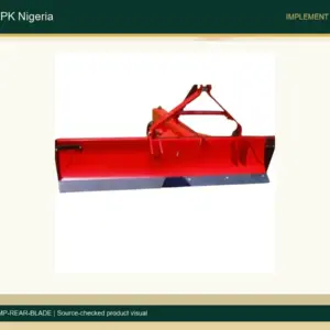 Rear Mounted Blade for Nigerian Farm Grading accurate product photo