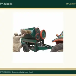 Multi Crop Thresher Machine for Nigerian Harvest Work accurate product photo