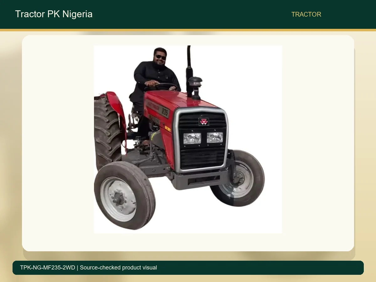 MF 235 50HP Economy Tractor for Nigerian Farm Work accurate product photo