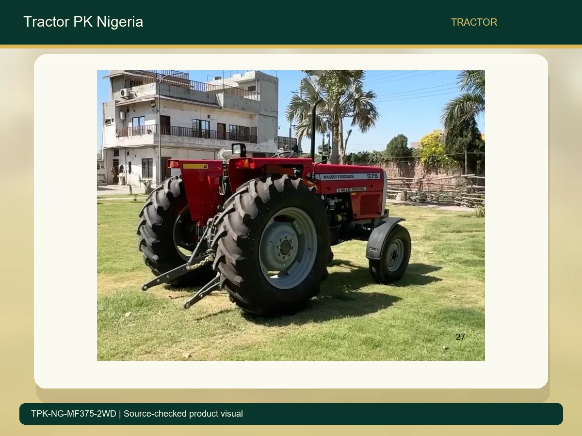 MF 375 75HP Hot Selling Tractor for Nigeria accurate product photo