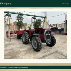 MF 385 4WD 85HP High Traction Tractor for Nigeria accurate product photo