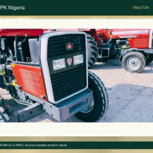MF 385 Deluxe 2WD Tractor Package for Nigerian Buyers accurate product photo