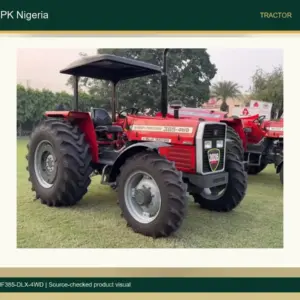 MF 385 Deluxe 4WD 2026 Tractor for Nigeria accurate product photo
